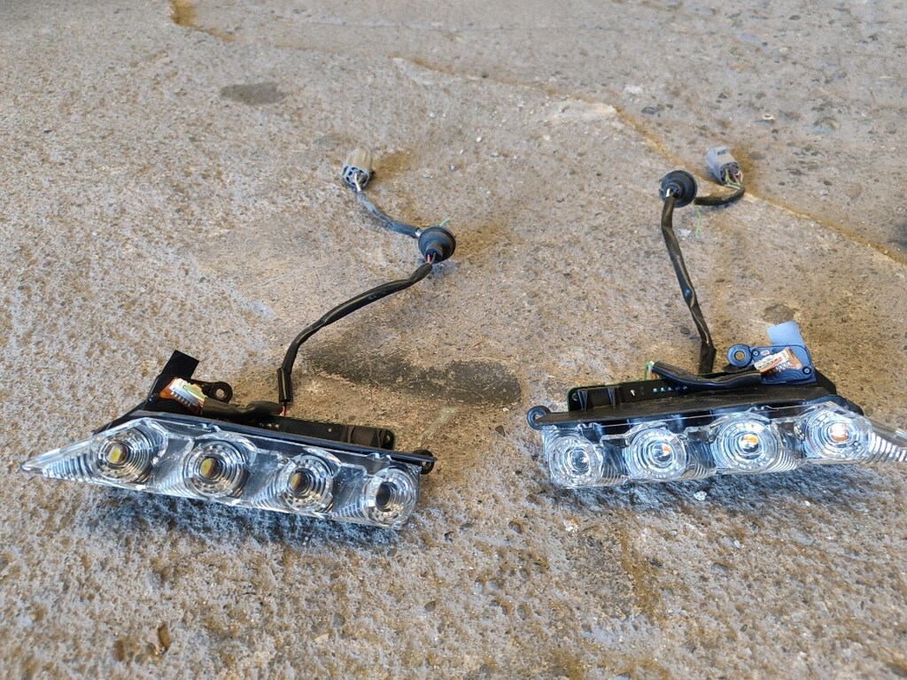 orjinal Toyota Corolla ön far camı,ledler ve far motorları - 5