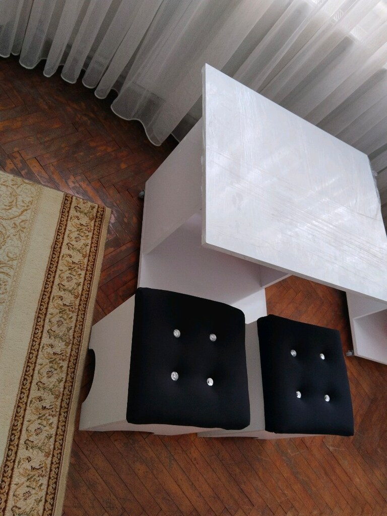 4 ADET MASA SANDIKLI PUF TEKLİ PUFLAR - 14