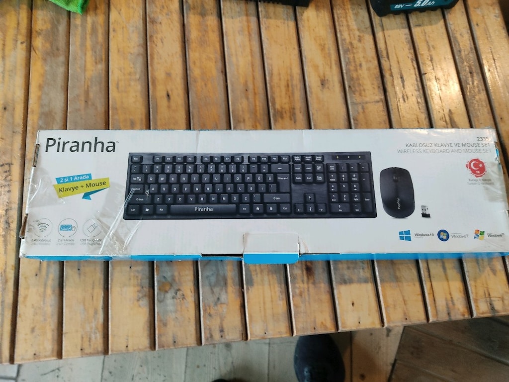 KLAVYE SETİ KABLOSUZ MOUSE VE KLAVYE SIFIR ÜRÜN ÖZELLİKLERİ RESİMDE - 4