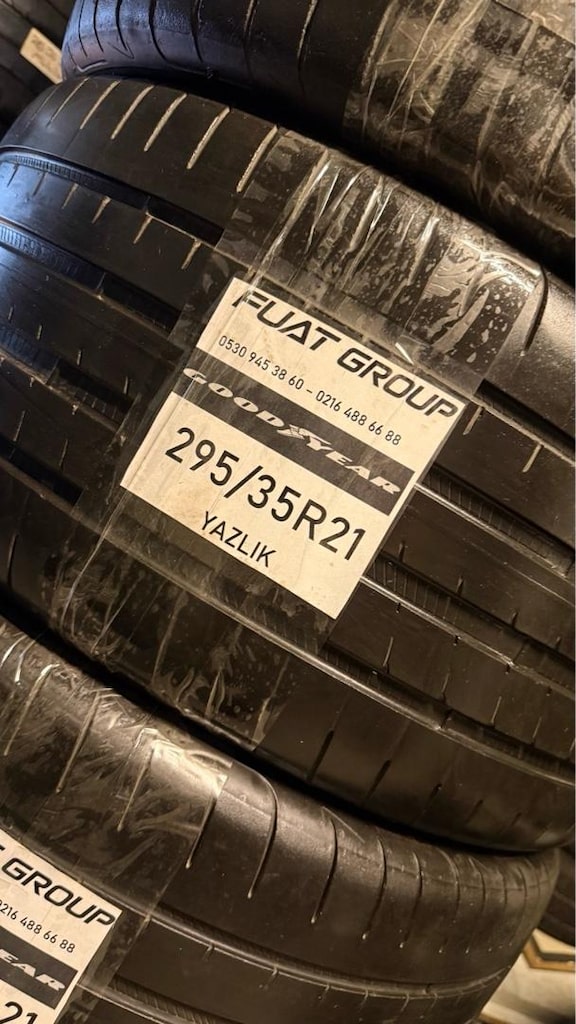 295 35 21 GOODYEAR YAZ LASTİĞİ ÇOK İYİ DURUMDA - 2