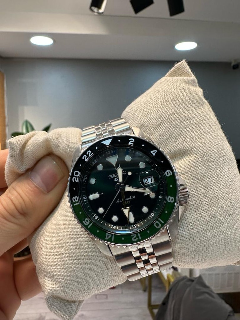 SEIKO 5 SPORTS GMT SSK035 – Otomatik – Yeşil/Siyah – 100M - 2