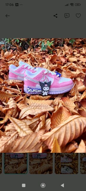 kuromi 27 numara sneaker