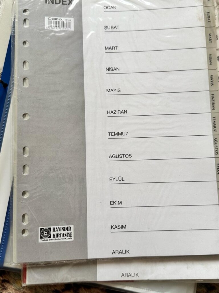 kırtasiye ayraç klasör - 3