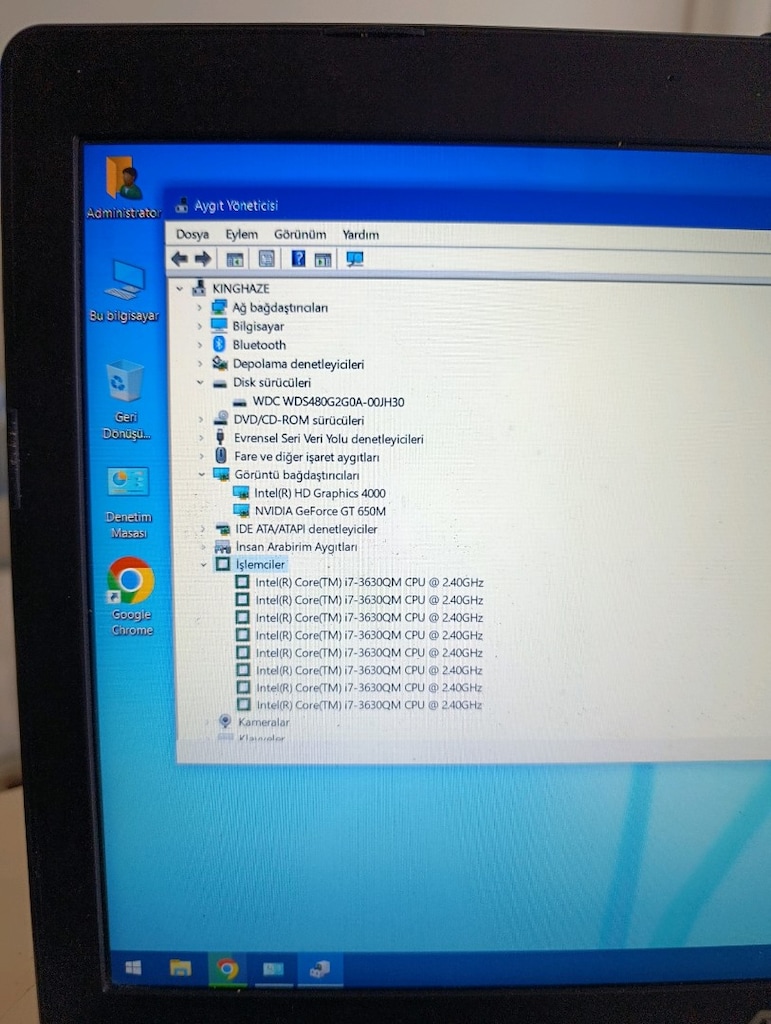 ASUS N56VZ i7 işlemcili 8GB ram - 3