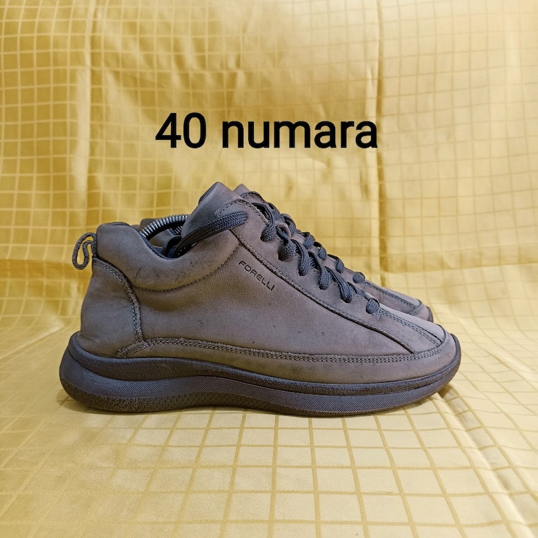 40 numara orjinal FORELLİ marka deri ayakkabı