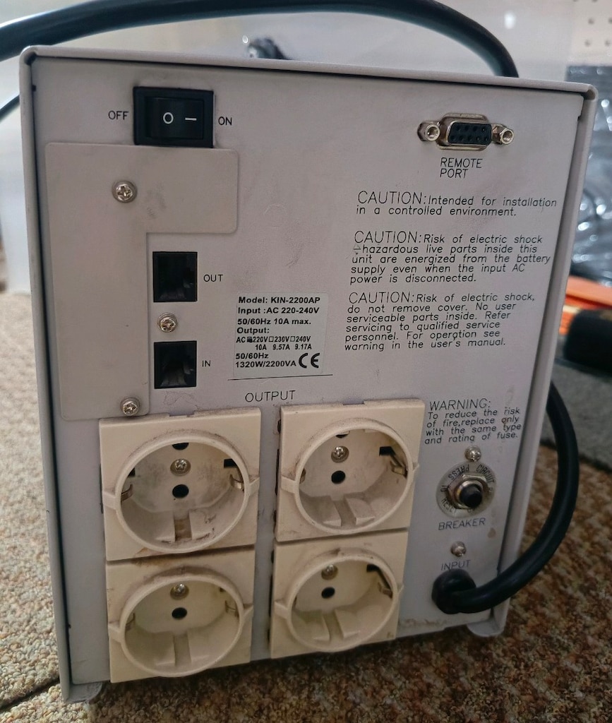 powercom KIN-2200AP king pro UPS - 3