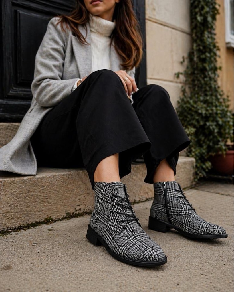 Desenli Şık Bootie – 39 Numara – Temiz