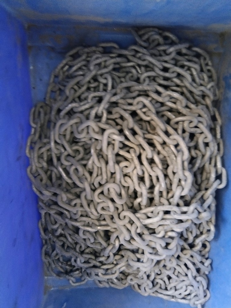 Sıcak Daldırma Galvaniz Sanayi Zinciri, Demir Zincir (10mm/18 metre) - 3