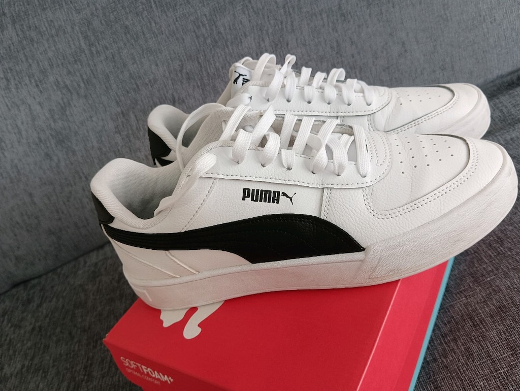 PUMA Cartel L Beyaz Erkek Sneaker - 3
