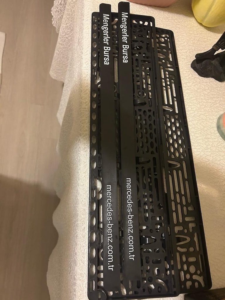 Orjinal Mercedes plakalık - 4
