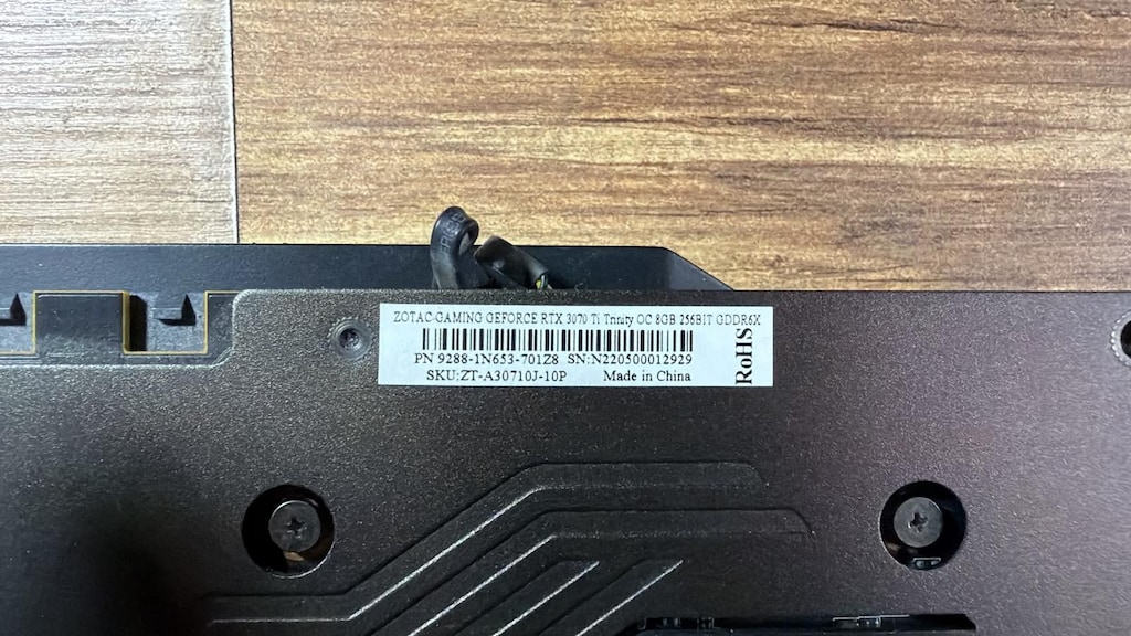 ZOTAC GAMİNG RTX3070Tİ 8GB 256 BİT EKRAN KARTI - 5