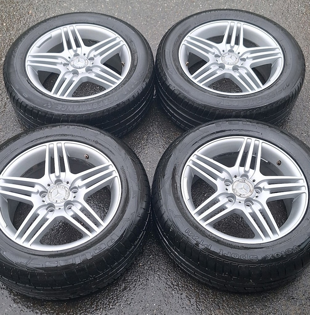 225 55 16 MERCEDES VİTO JANT LASTİK TAKIMI MERCEDES VİTO PASSAT JETTA - 2