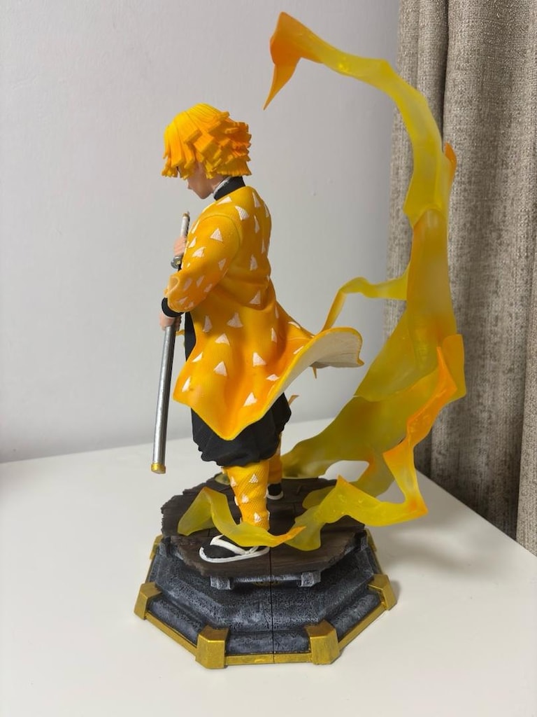 Zenitsu Reçine Figür 37 Cm - 3