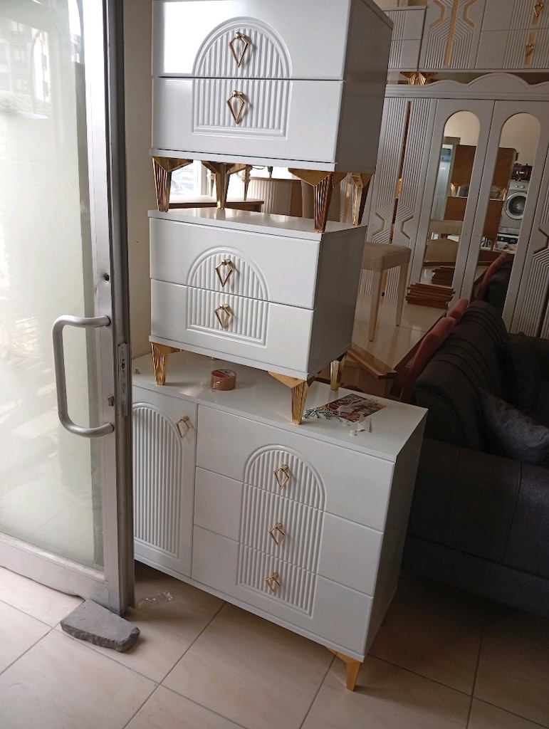 LAKE BOYA 100/100 MDF YATAK ODASİ TAKİMİ - 7