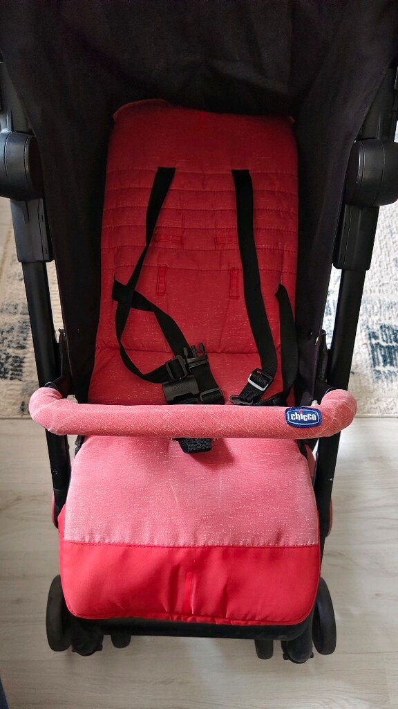 Chicco Kırmızı bebek arabası - 2