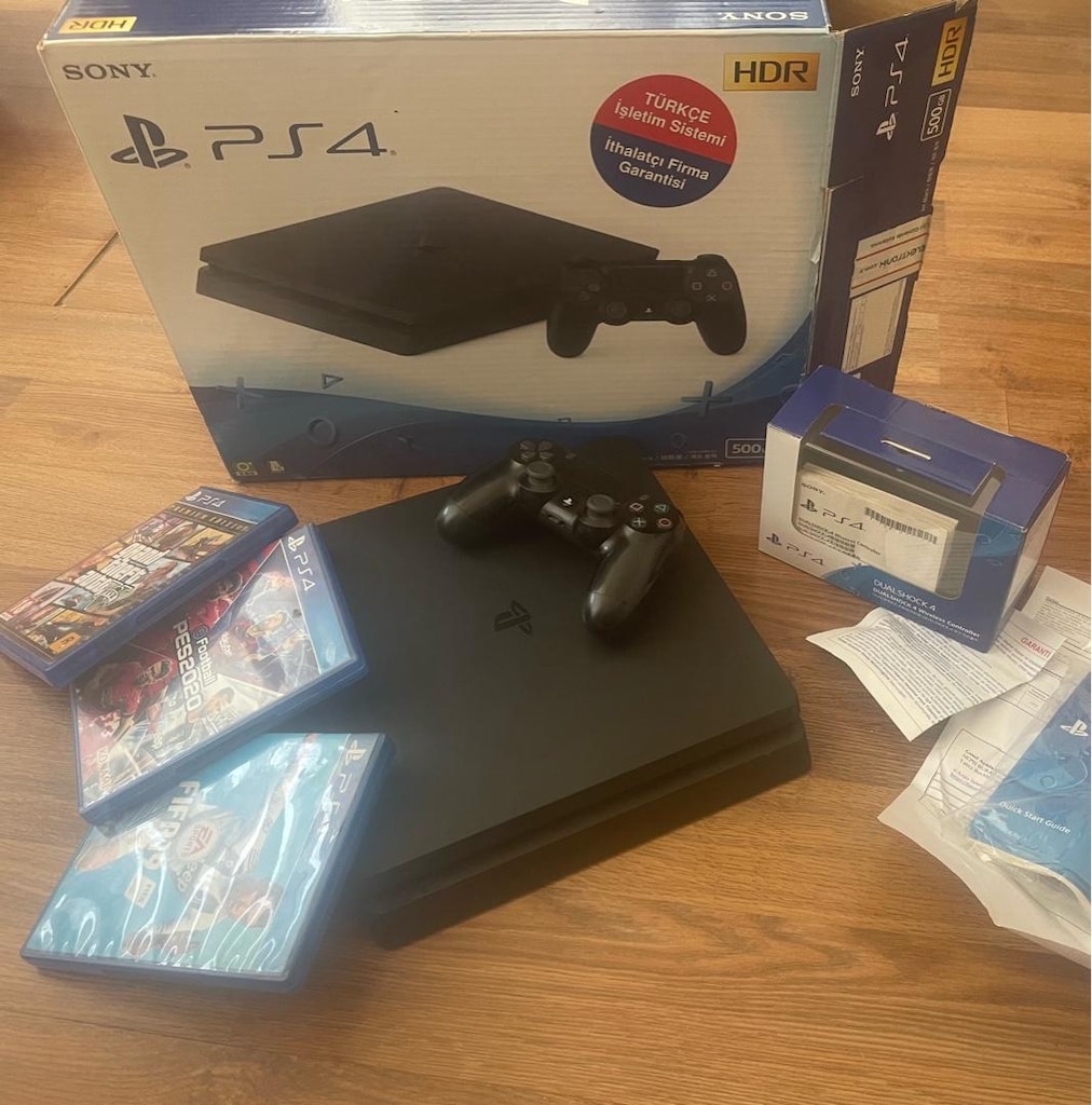 PS4 SLİM 500gb Tek Kol Orjinal - 2