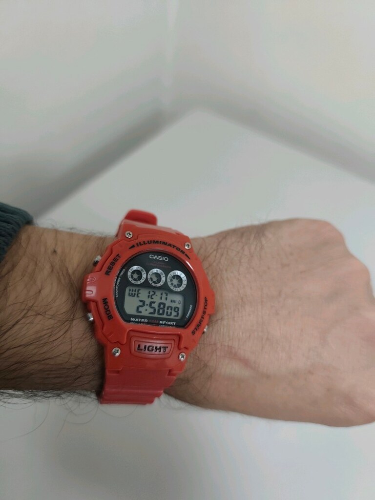 Orjinal Casio W-214HC HATASIZ - 5