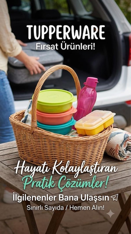 Tupperware Saklama Kabı Seti - 4