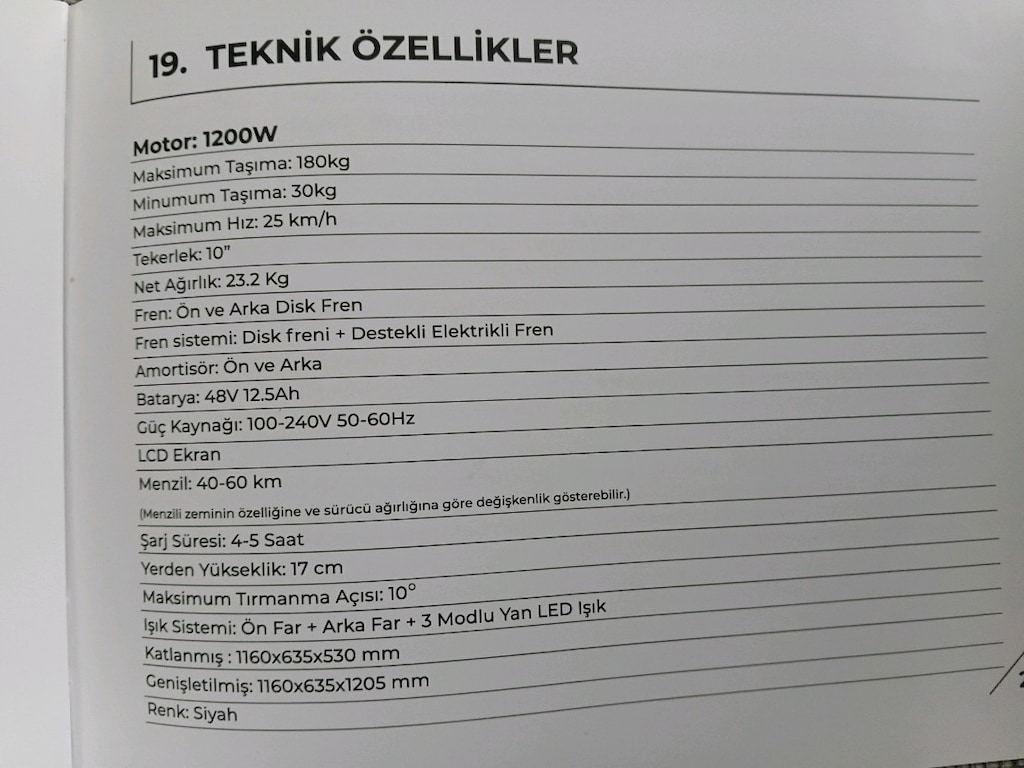 Bood Elektrikli Scooter - 5