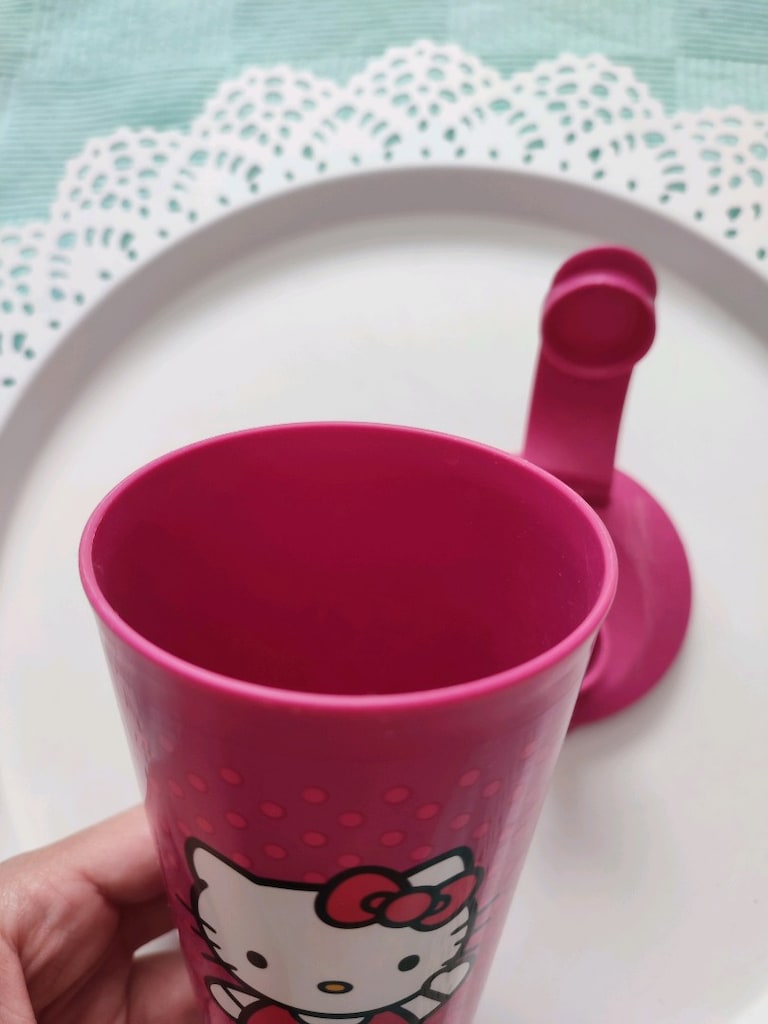 Tupperware Hello Kity Kapaklı Bardak 330 ml - 7