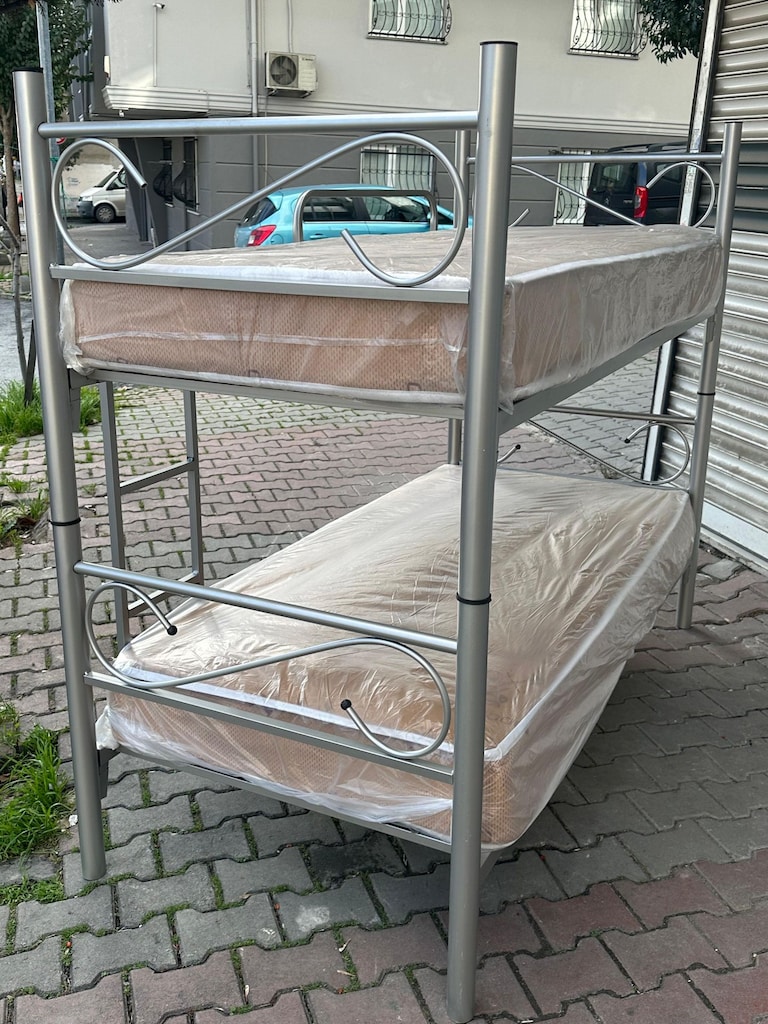 İŞÇİ METAL RANZA ŞANTİYE TİPİ +2YATAK İMALATTAN ÜCRETSİZ KARGO - 2