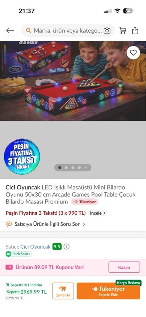 bilardo masası (büyük boy/sıfıra yakın) yarı fiyatına - 4