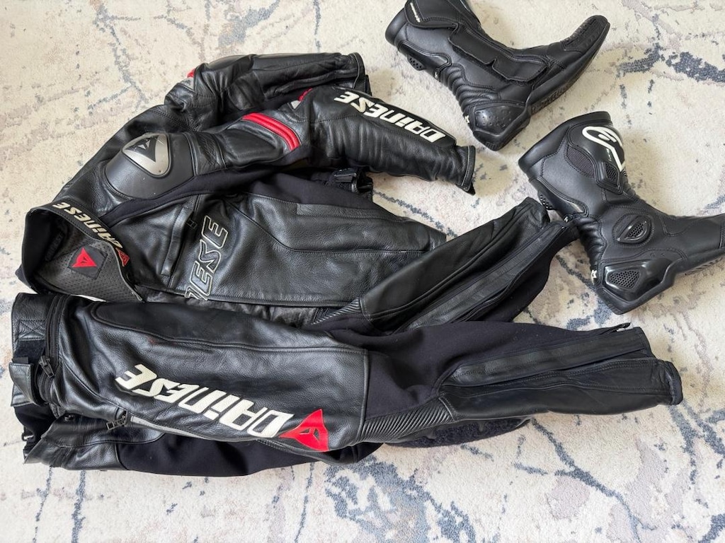 Dainese motor mont çizme tam takım - 8