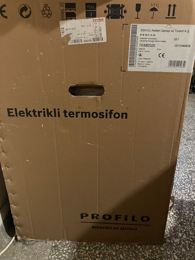 Profilo TRM6500 Elektrikli Termosifon 65L (1800 watt) - 2