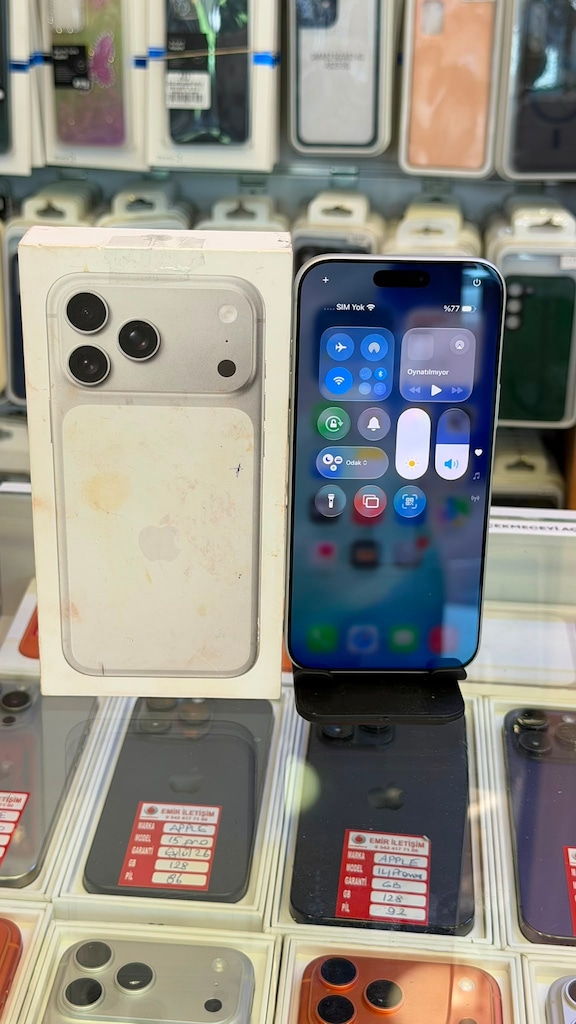 17 Pro max 256 gb 24 aya yakın apple garantili takasa açık - 6