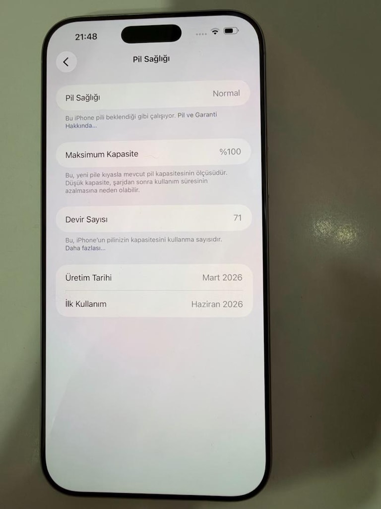2 adet iphone 16 pro max 256 GB - 12
