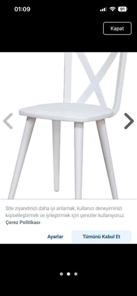 Vivense mutfak masası takımı - 3