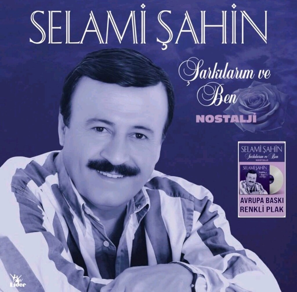 SELAMİ ŞAHİN NOSTALJİ SIFIR AMBALAJINDA RENKLİ LP PLAK - 2