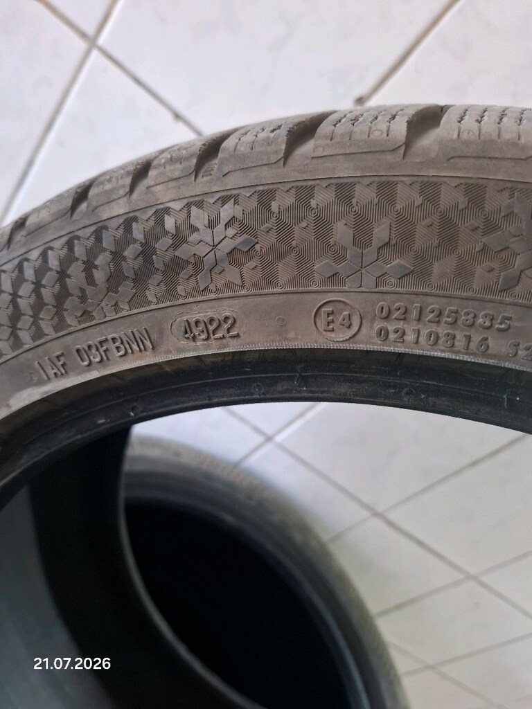 açıklamayı oku continental kışlık 245 40 19 v xl takım - 2
