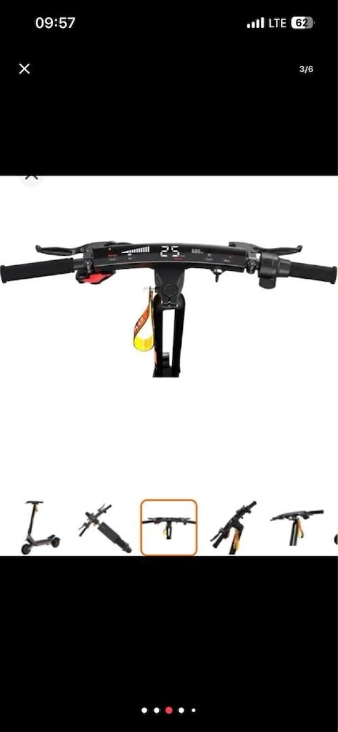 onvo mx02. elektrikli scooter sıfır - 3
