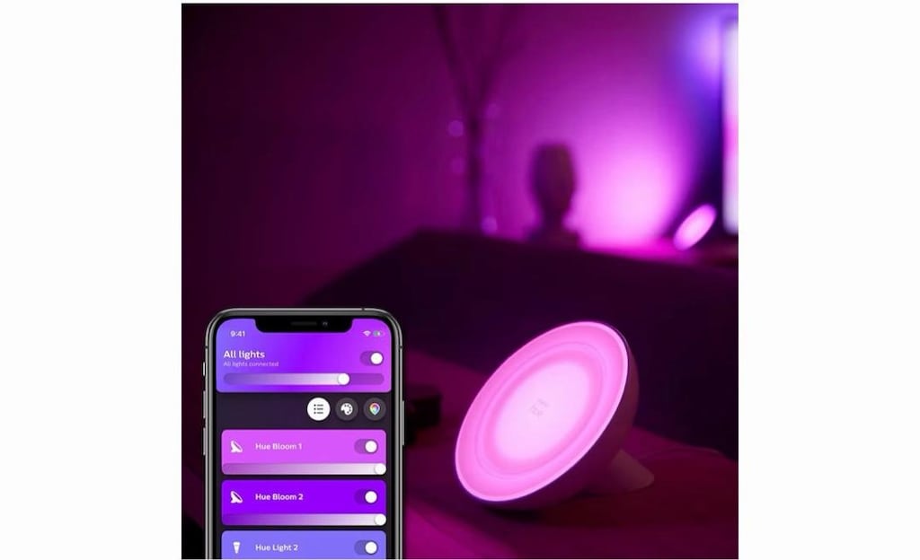 Philips Hue Bloom V4 Beyaz LED Aydınlatma Bluetoothlu 25000 saat ampul - 5
