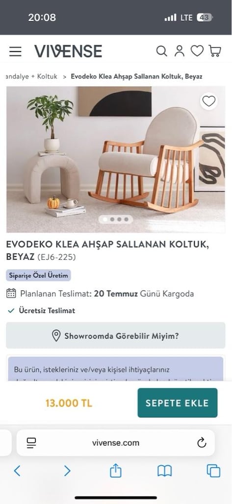 Sallanan Koltuk - 6
