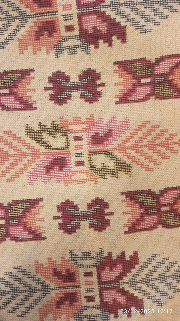 etnik dokuma kilim yolluk 74*137 - 3