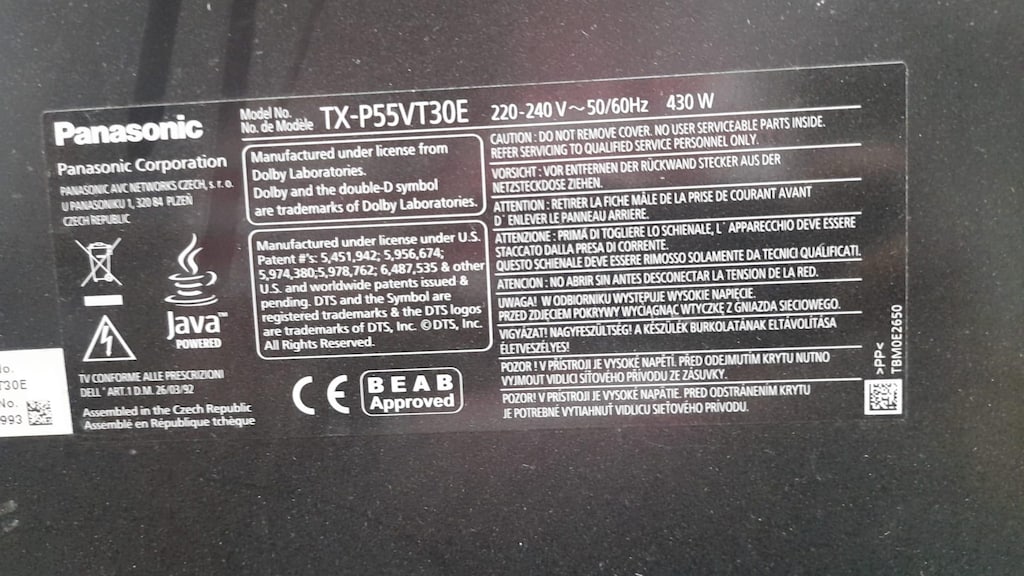 Panasonic TX-P55VT30E 55 inç 140 cm 3D full hd smart plazma tv - 10