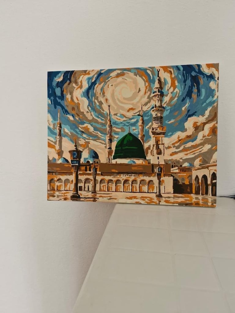 mescidi aksa boyama tablo - 2