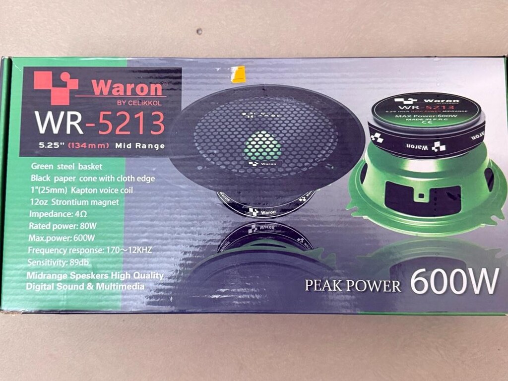 Waron WR-5213 5.25" MidRange Hoparlör - 2