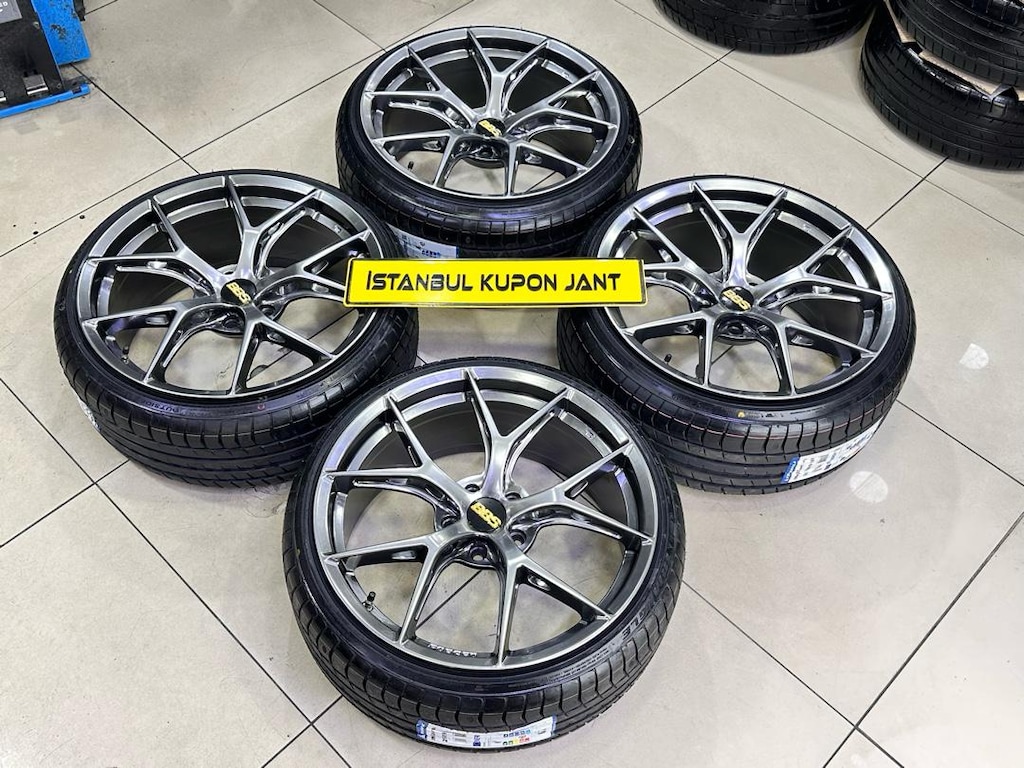 19 İNÇ SIFIR !! BBS Fİ-R 5x112 TRİANGLE JANT LASTİK TAKIMI 215/35/19 - 5