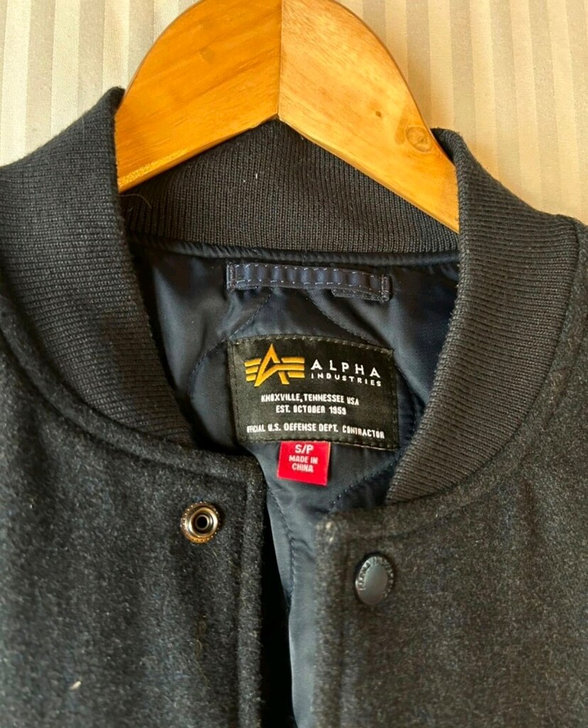 alpha industries bomber erkek mont — görsel 2/9