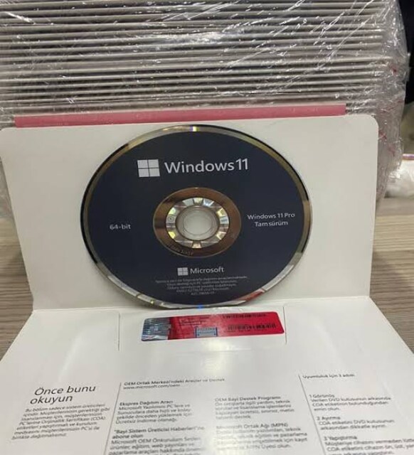 WINDOWS 11 - KURULUM DVD - FORMAT