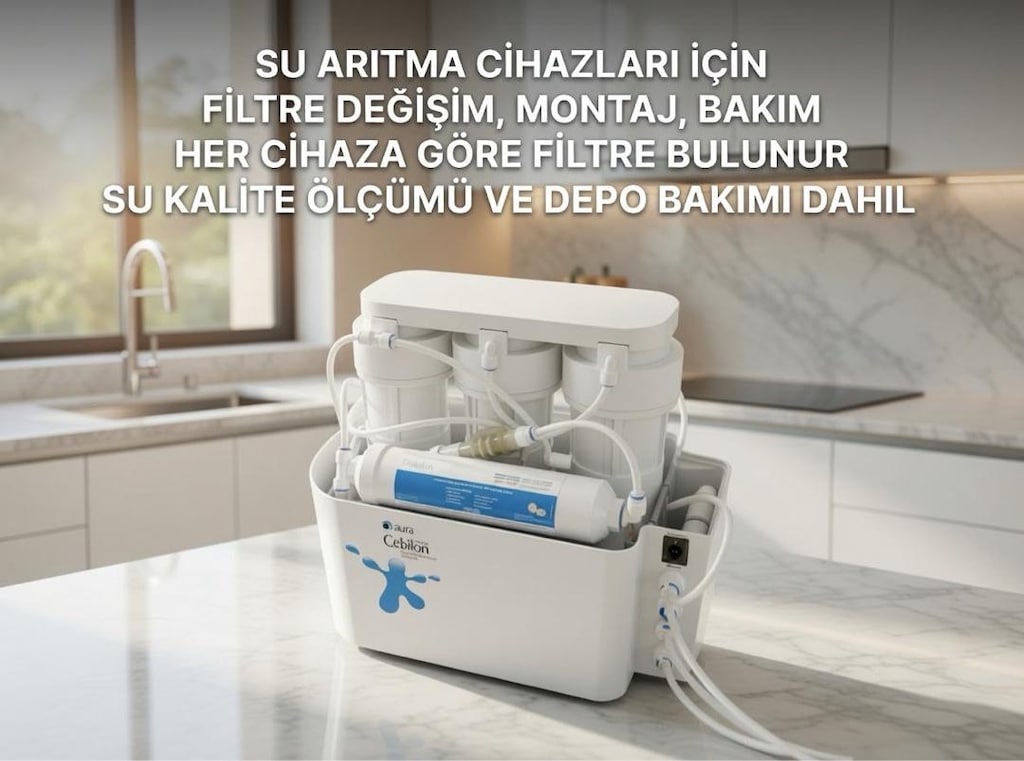SU ARITMA CİHAZLARI FİLTRE DEĞİŞİMİ KAMPANYASI- MONTAJ DAHİL 1.700 TL. - 16