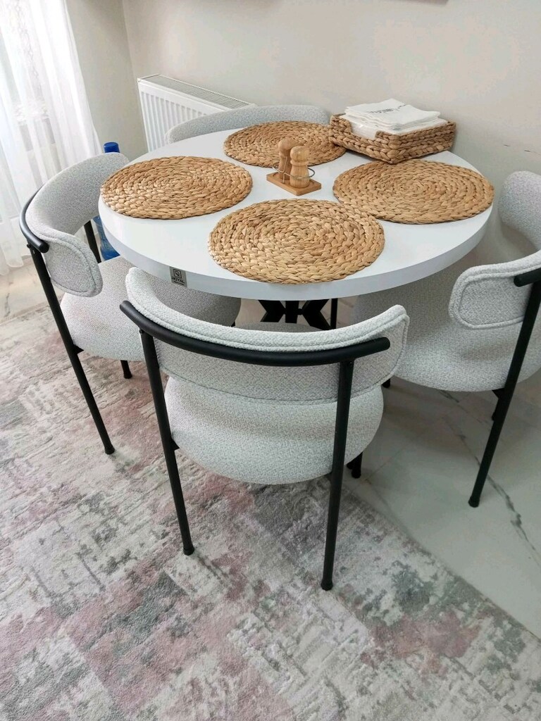 Dükkan Rafı Kitaplık Kahve Köşesi Yemek Çalışma Masası - 8