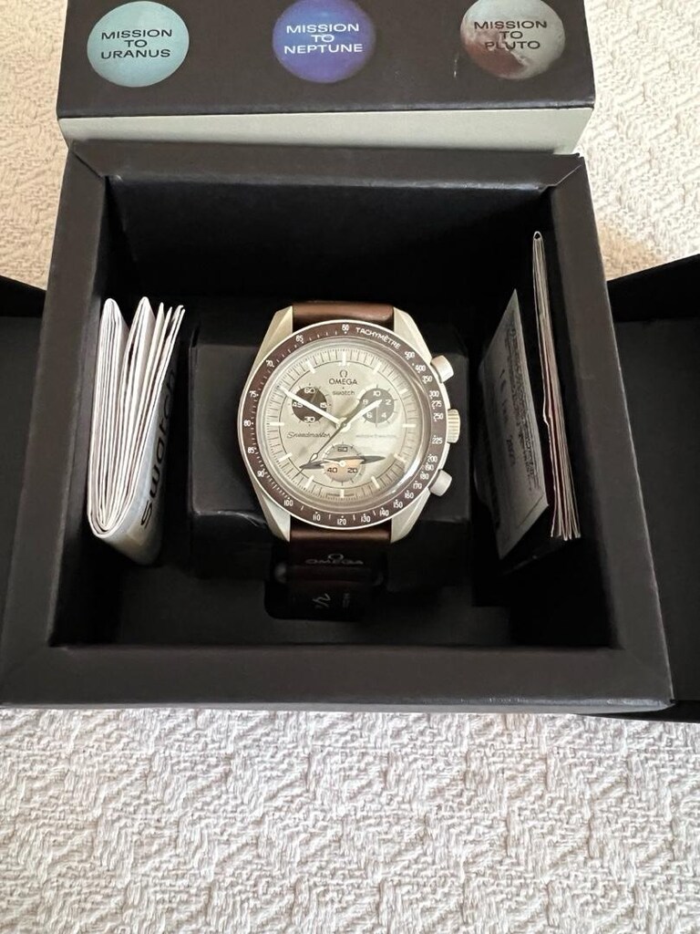 Omega Swatch Speedmaster saat - 4