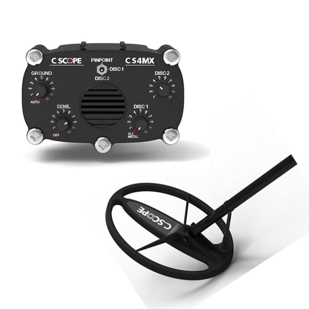 C.Scope CS4MXi Arama Başlıklı VLF Metal Dedektörü (17 kHz, Motion,... - 4