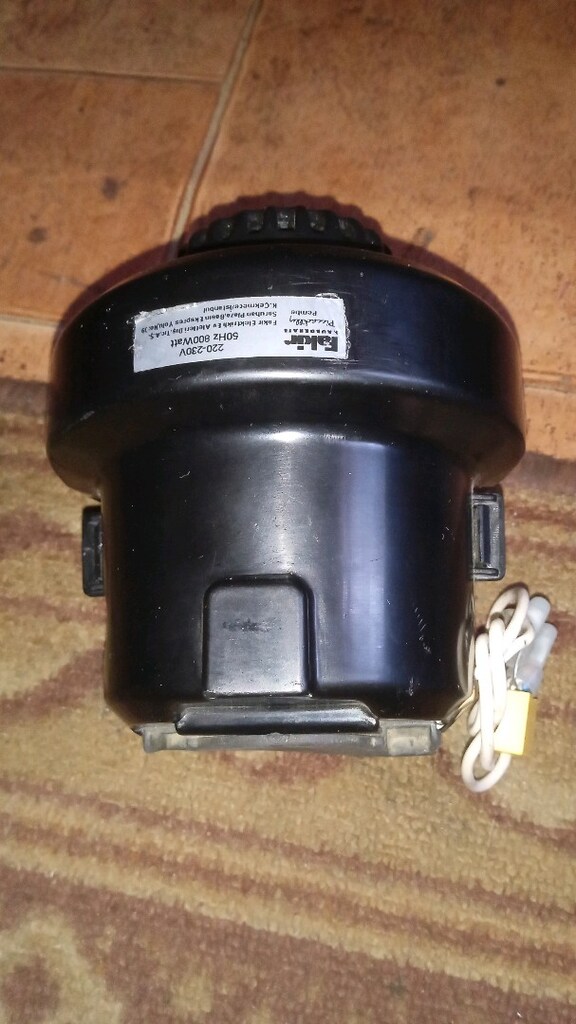 FAKİR SÜPÜRGE MOTORU 220VOLT-800WATT - 3
