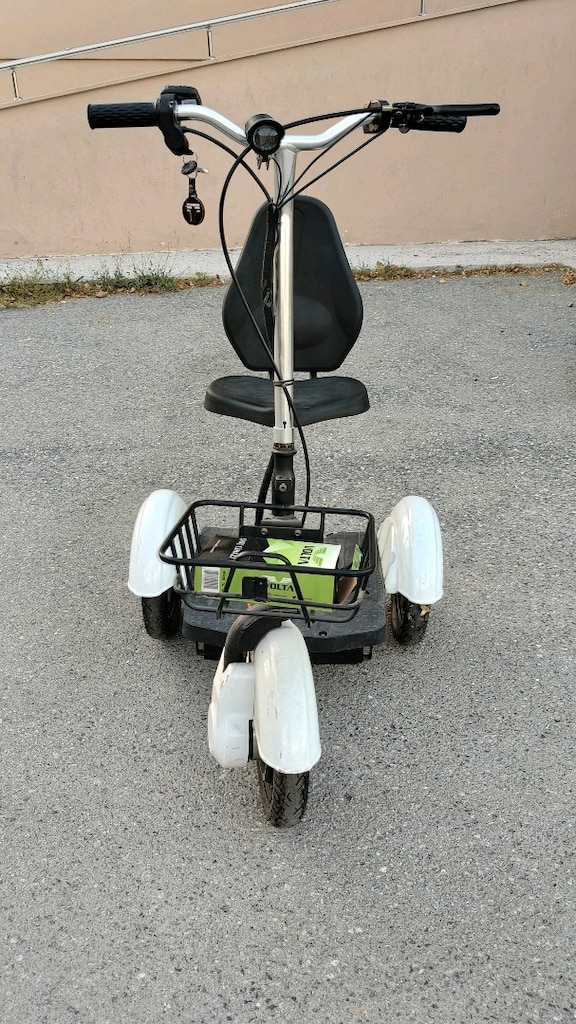Elektirikli 3 tekerlekli scootor - 3