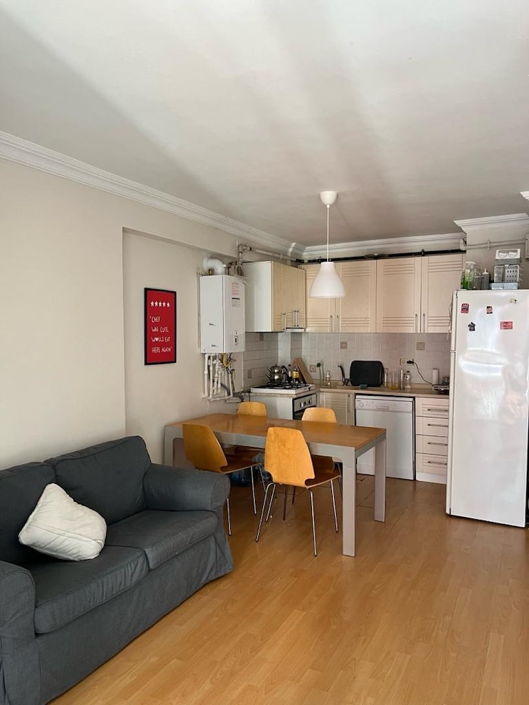 IKEA Açılır Yemek Masası + 4 Sandalye – Metal Ayaklı - 4
